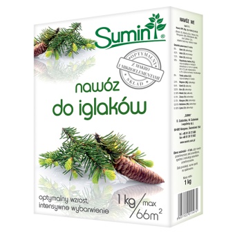 SUMIN NAWÓZ DO IGLAKÓW 1KG OPTYMALNY SKŁAD