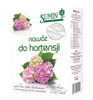 SUMIN NAWÓZ DO HORTENSJI 1KG OPTYMALNY SKŁAD