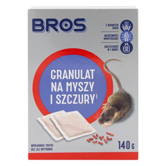 BROS GRANULAT NA MYSZY I SZCZURY - TRUTKA 140G
