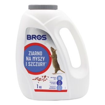 BROS ZIARNO NA MYSZY I SZCZURY - TRUTKA 1KG