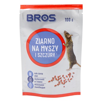 BROS ZIARNO NA MYSZY I SZCZURY - TRUTKA 100G