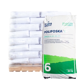 Polifoska 6 (6-20-30) worki 50KG - 1 TONA