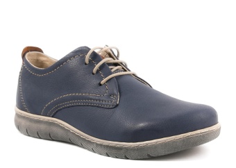 PÓŁBUT NAGABA 331 GRANAT RUSTIC SKÓRZANY - 36