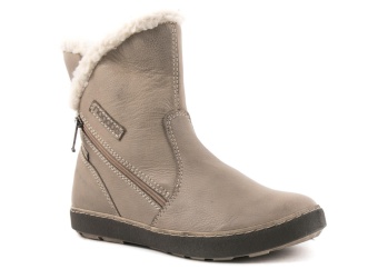 Kozak damski NAGABA 312 popiel t rustic skórzany