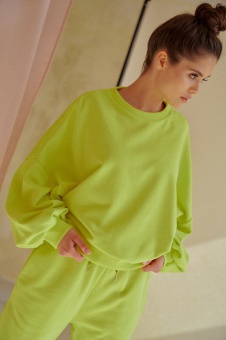 Sweatshirt Dede lime