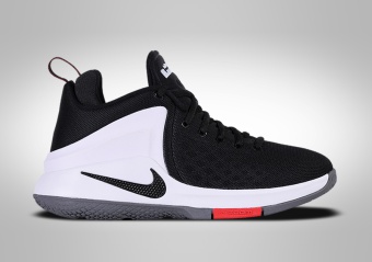 NIKE LEBRON ZOOM WITNESS GS (SMALLER SIZE) BLACK WHITE