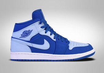 NIKE AIR JORDAN 1 RETRO MID ICE BLUE