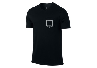 NIKE AIR JORDAN PURE MONEY POCKET TEE BLACK