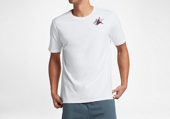 NIKE AIR JORDAN BOX TEE WHITE