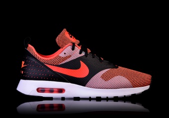 NIKE AIR MAX TAVAS PREMIUM DARK GREY BRIGHT CRIMSON