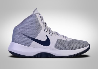 NIKE AIR PRECISION GREY DEEP BLUE