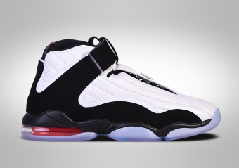 NIKE AIR PENNY IV WHITE BLACK RED