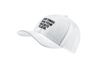 NIKE AIR JORDAN SEASONAL STRAPBACK HAT WHITE