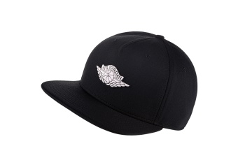 NIKE AIR JORDAN WINGS STRAPBACK HAT BLACK