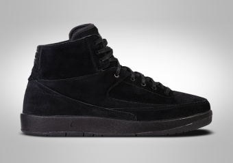 NIKE AIR JORDAN 2 RETRO DECON TRIPLE BLACK