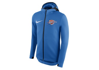 NIKE NBA OKLAHOMA CITY THUNDER THERMA FLEX SIGNAL BLUE