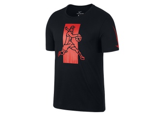 NIKE DRY KYRIE FAMOUS TEE BLACK