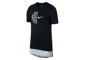 NIKE FLY CLOUDS DRY BASKETBALL TEE BLACK