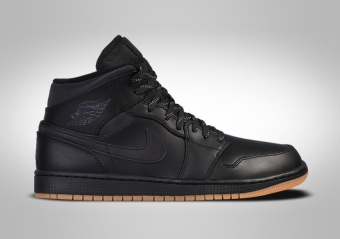 NIKE AIR JORDAN 1 RETRO MID WINTERIZED BLACK