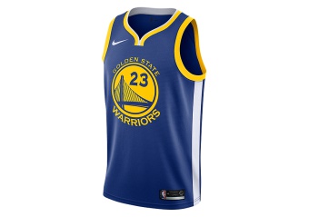 NIKE NBA GOLDEN STATE WARRIORS DRAYMOND GREEN SWINGMAN JERSEY RUSH BLUE