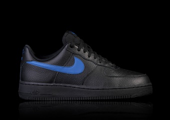 NIKE AIR FORCE 1 '07 BLACK BLUE