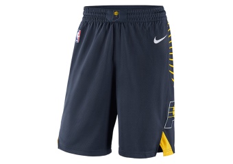 NIKE NBA INDIANA PACERS SWINGMAN SHORTS ROAD COLLEGE NAVY
