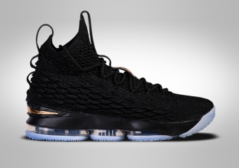 NIKE LEBRON 15 BLACK METTALIC GOLD