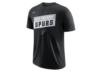 NIKE NBA SAN ANTONIO SPURS DRY TEE BLACK