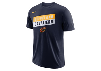 NIKE NBA CLEVELAND CAVALIERS DRY TEE COLLEGE NAVY