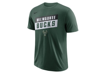 NIKE NBA MILWAUKEE BUCKS DRY TEE FIR