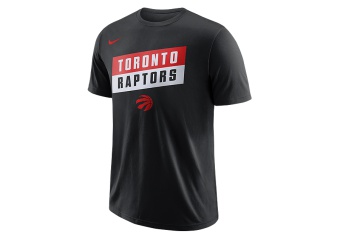 NIKE NBA TORONTO RAPTORS DRY TEE BLACK