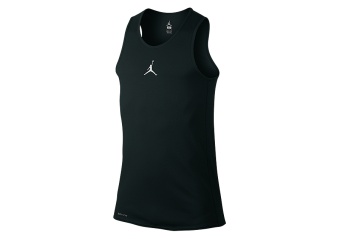 NIKE AIR JORDAN RISE DRI-FIT BASKETBALL TANK BLACK