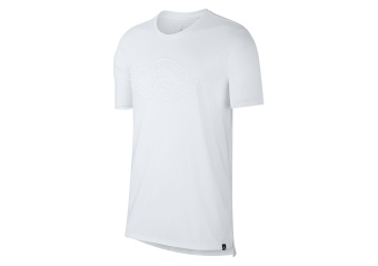 NIKE AIR JORDAN SPORTSWEAR WINGS+ DROP-TAIL TEE WHITE