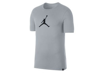 NIKE AIR JORDAN DRY JMTC 23/7 JUMPMAN BASKETBALL TEE WOLF GREY