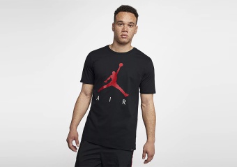 NIKE AIR JORDAN SPORTSWEAR JUMPMAN TEE BLACK