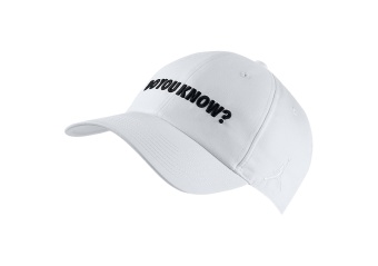 NIKE AIR JORDAN HERITAGE86 'DO YOU KNOW?' HAT WHITE