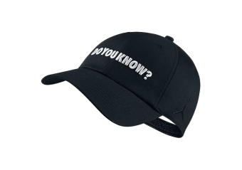 NIKE AIR JORDAN HERITAGE86 'DO YOU KNOW?' HAT BLACK