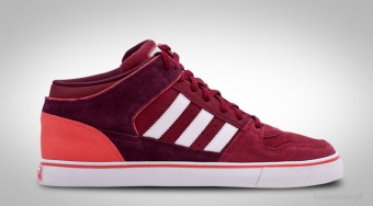 ADIDAS ORIGINALS CULVER VULC MID CHERRY