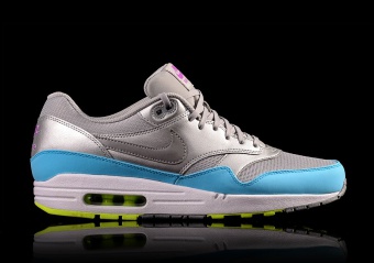 NIKE AIR MAX 1 FB BLUE METALLIC SILVER