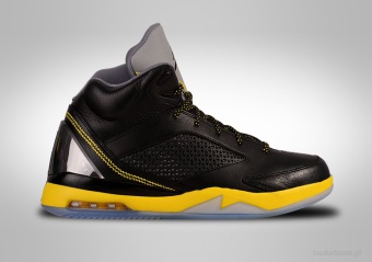 NIKE AIR JORDAN FUTURE FLIGHT 5-15-22 REMIX BLACK VIBRANT YELLOW