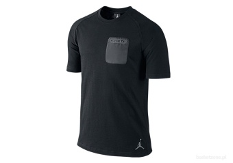 NIKE AIR JORDAN POCKET TEE BLACK