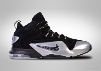 NIKE ZOOM PENNY VI BLACK METALLIC SILVER