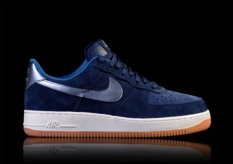 NIKE AIR FORCE 1 '07 PREMIUM SUEDE MIDNIGHT NAVY