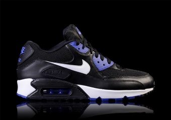 NIKE AIR MAX 90 ESSENTIAL BLACK/PERSIAN VIOLET