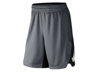 NIKE HYPERELITE POWER SHORT METALLIC SILVER 