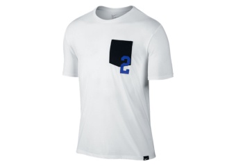 NIKE KYRIE 2 POCKET TEE WHITE/BLACK