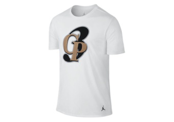 NIKE CP3 DRI-FIT TEE 2 WHITE/BLACK