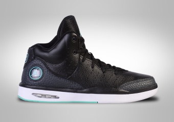 NIKE AIR JORDAN FLIGHT TRADITION BLACK/FRESH MINT