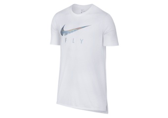 NIKE FLY DROPTAIL TEE WHITE