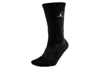 NIKE AIR JORDAN ULTIMATE FLIGHT CREW SOCKS BLACK